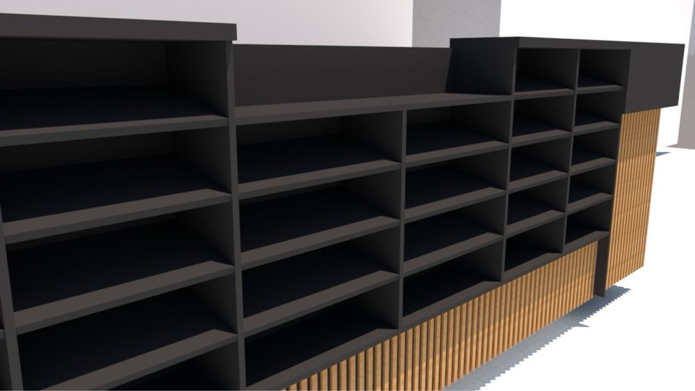 Mobiler bar/ magazin alimentar