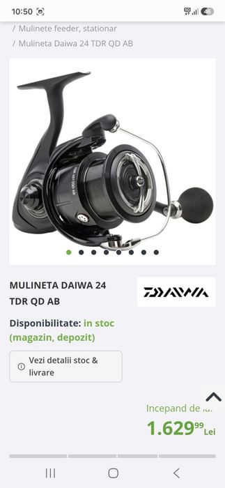 Lansetă Formax Elegance Worldchamp 3.60M 100G  + Daiwa 24 TDR QD AB