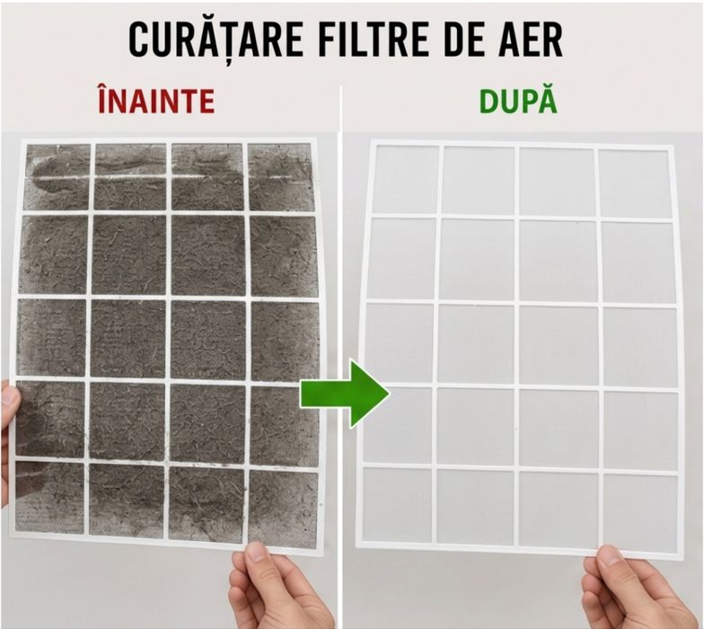 IGIENIZARE APARATE AER CONDITIONAT | Eliminare mirosuri | Deplasare rapidă |