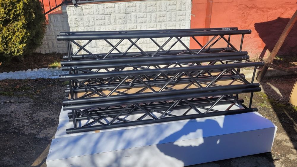 Grinda aluminiu neagra Truss negru în 4 puncte F34200 F34150 F34100