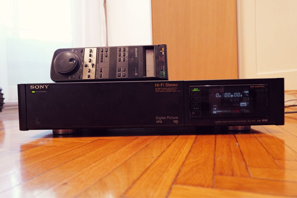 Sony SLV-815 video VHS videorecorder casete Japan