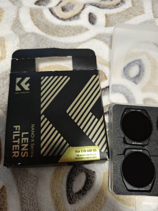 Filtre ND CPL de la K&F prntru drona DJI Air 3s