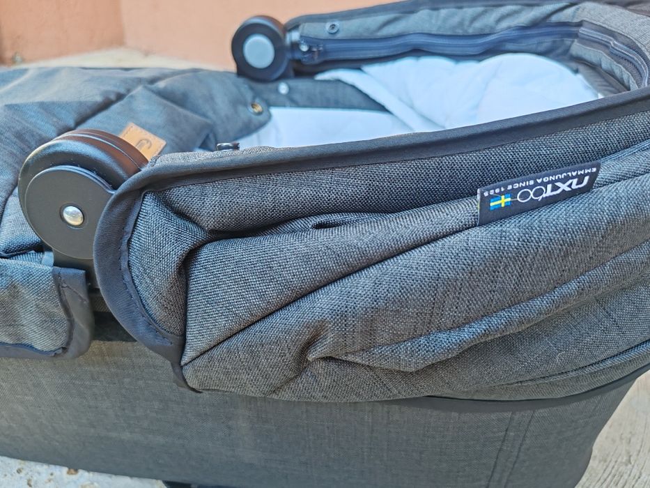 Vand landou Emmaljunga NXT (NXT60 / NXT90) – Stare Excelentă, Lounge Grey