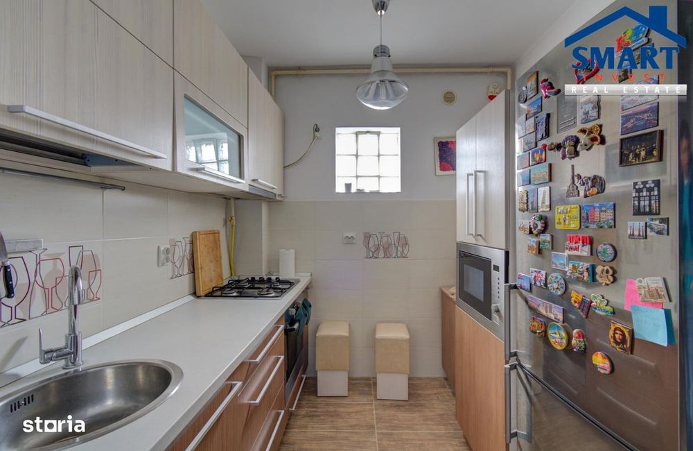 Apartament 2 camere Metrou Jiului (4min) Bazilescu - centrala proprie