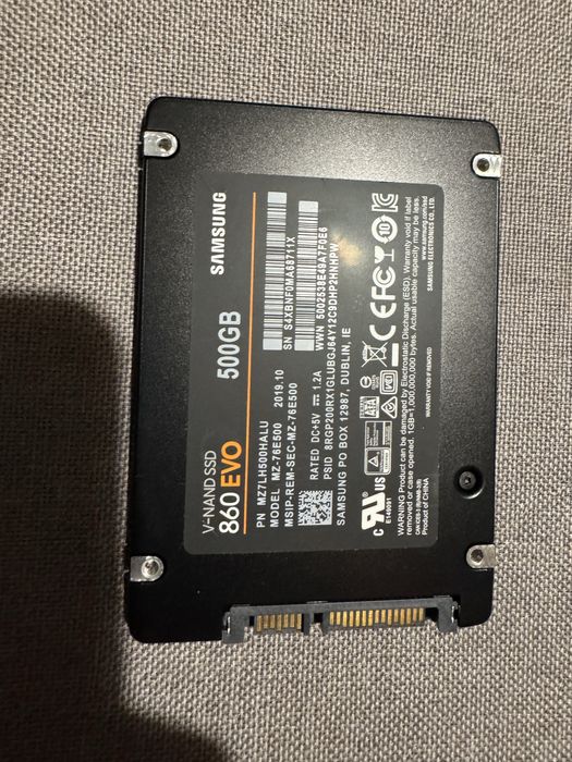 SSD Samsung 860 EVO 500GB