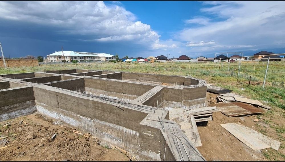 Фундамент куямыз заливка