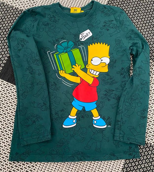 Lot 3 bluze băiat 8–10 ani Simpsons, Sprunki, Halloween