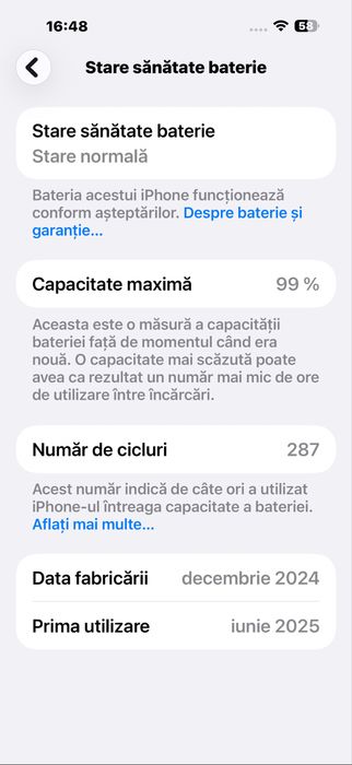 Iphone 16 Pro Max Space Gray Ca Si Nou