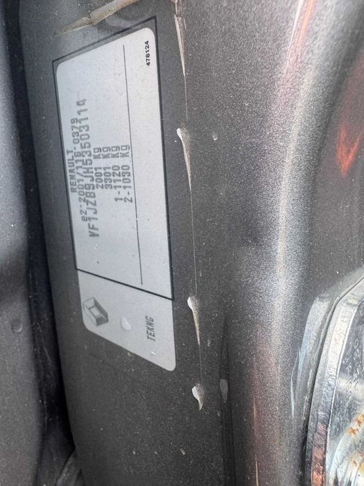 Dezmembrez Renault Scenic Euro 6 2015-2018 1.5 DCI cutie 6 trepte