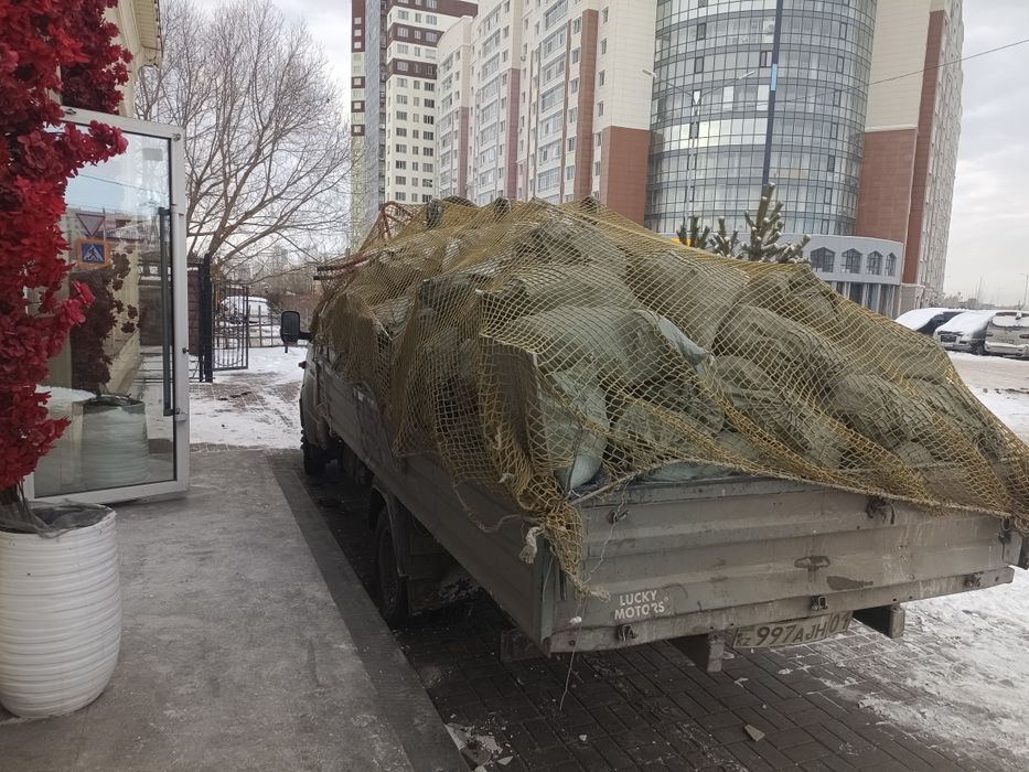 Открытый газель вывоз мусора. Недорого