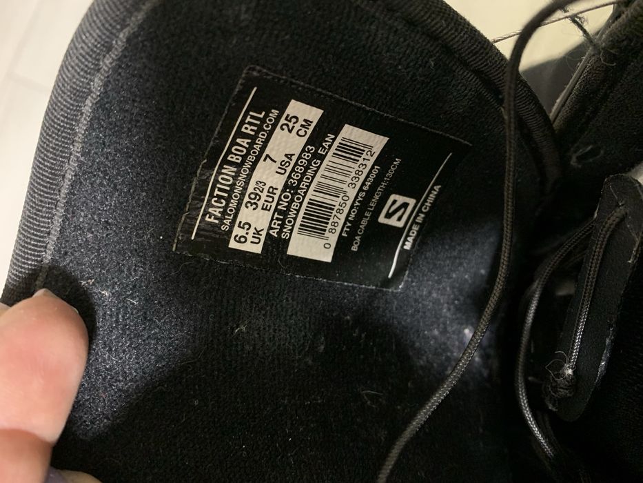 Сноуборд обувки Salomon 39 номер