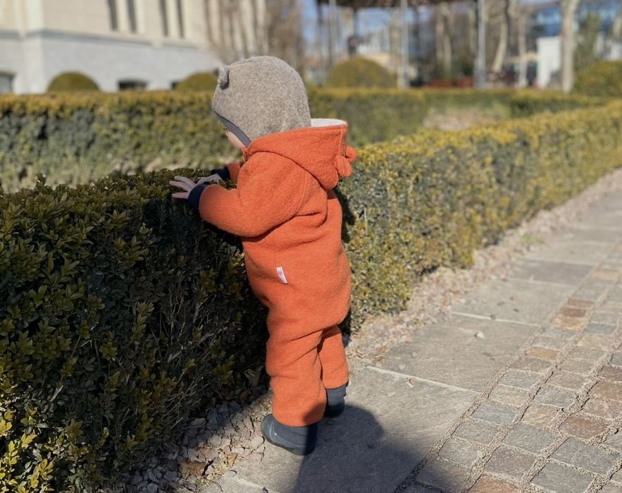 Salopeta dublata lana fiarta Ami AnaMaria Prepelita