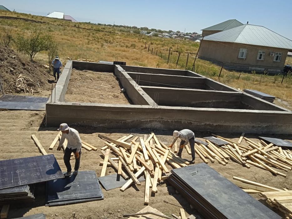 Заливка Фундамент со своей Опалубки.