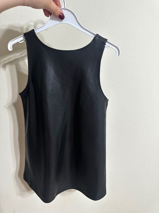 Zara: Новый кожаный сарафан