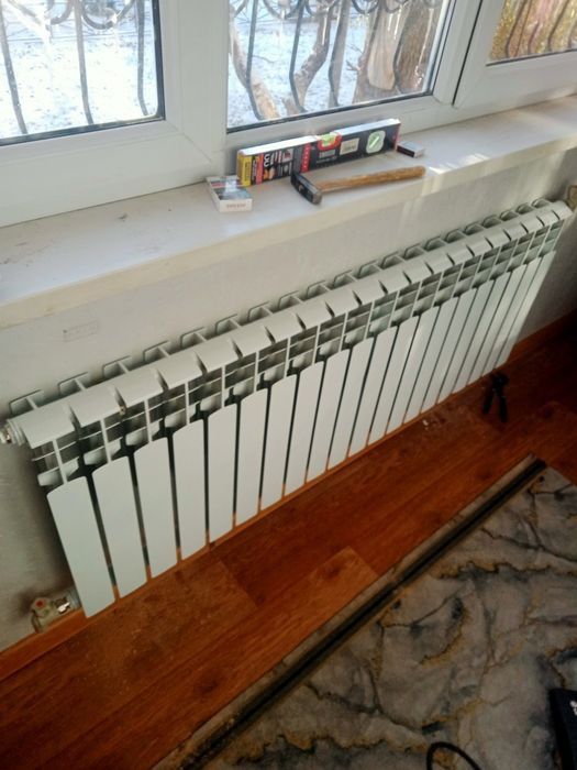 Батареи монтаж и демонтаж