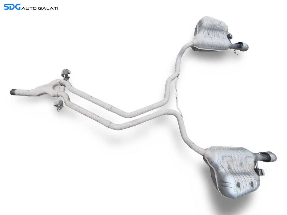 Ansamblu Complet Evacuare Toba Tobe Teava Esapament Intermediara Finala Audi A6 C6 2.0 TDI 2004 - 2011 [LC4295]