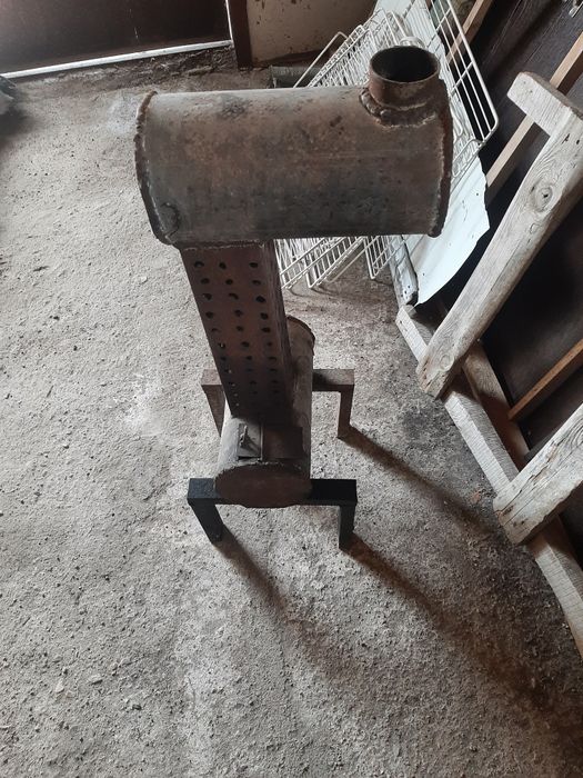 Печка на отработанном автомольном масле