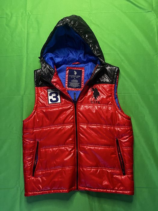 U.S. Polo Assn. puffer vest (грейка с качулка)