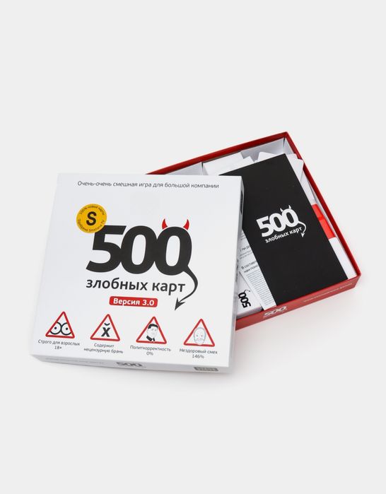 Настольная игра "500 злобных карт"