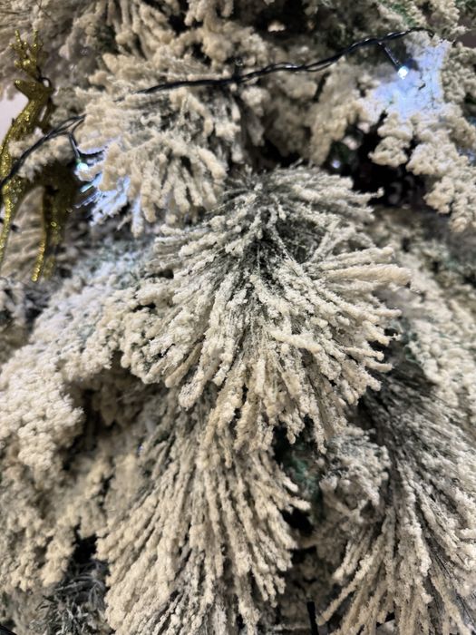 Елка со снегом (игрушки)