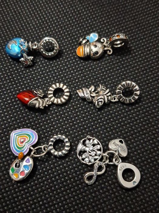 Pandantive argint pentru brățară Pandora sau colier