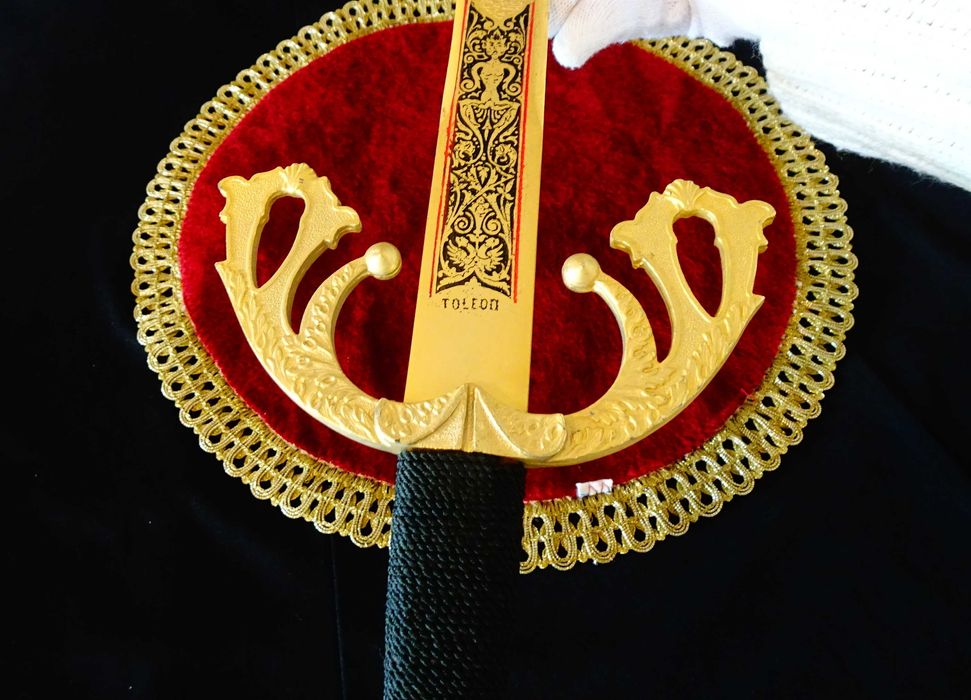 Меч Toledo,Tizona del Cid,позлата