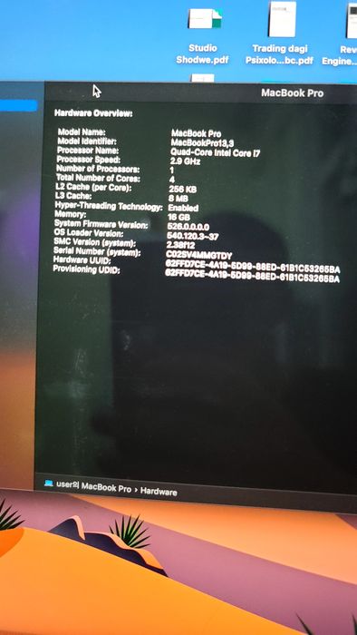 Macbook pro 15.4 inch