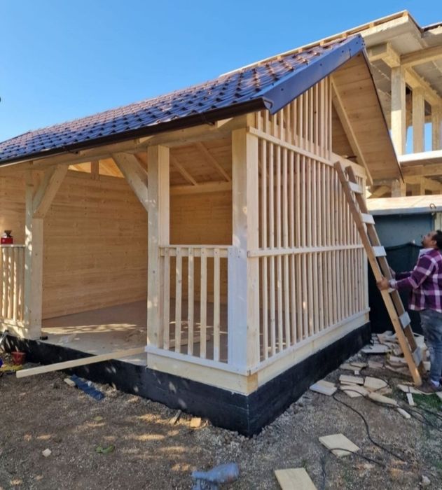 Terase din lemn -foișoare la comanda -pergole modele moderne -leagăne