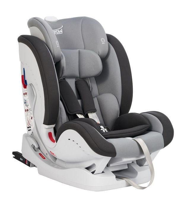 Scaun bebe ISOFIX U-Grow UGHCS-06, 0-36 kg, Gri