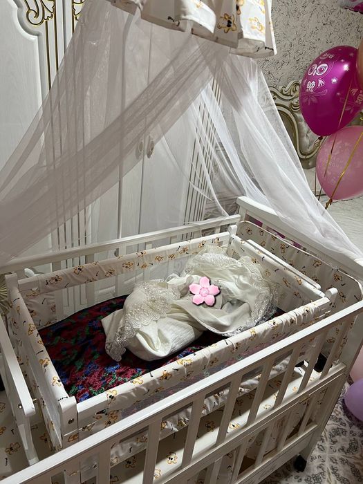 Детский кровать и калибел