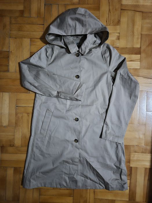 Trench Lux Uniqlo, Water Repellent, Anti Vânt, Breathable, Damă - XS