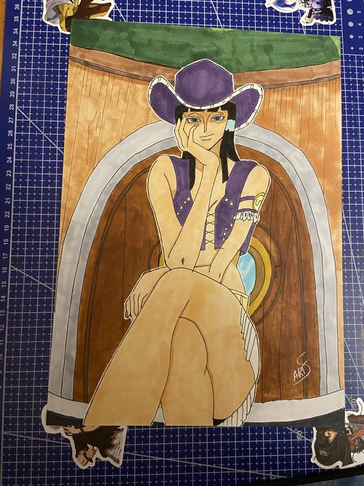 рисунки на аниме герои