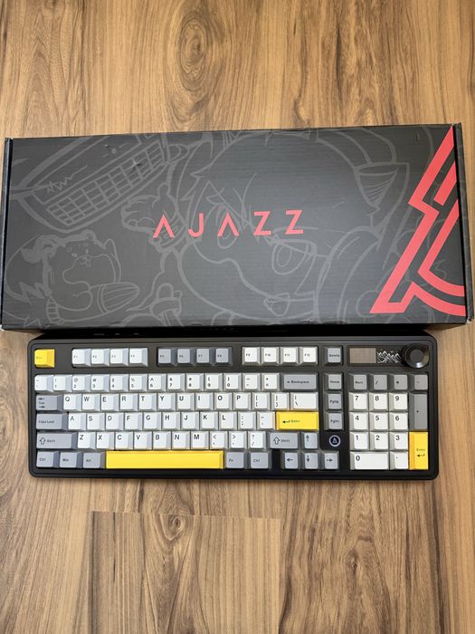 НОВА Ajazz AK980 V2 - Механична клавиатура