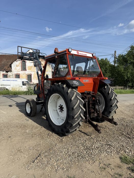 Vand sau schimb tractor Fiat Agri 70-90 cu incarcator frontal