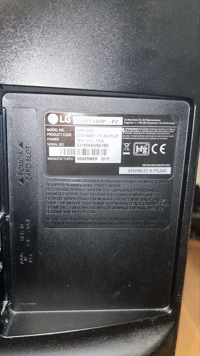 Monitor IPS LED LG