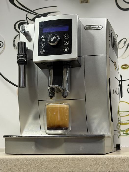 Кафемашина кафе автомат delonghi magnifica  с гаранция