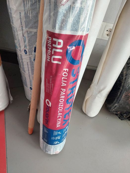 Vată Bazaltica, Folie aluminiu Italia caserata pt izolație 75mp/ 45 eu