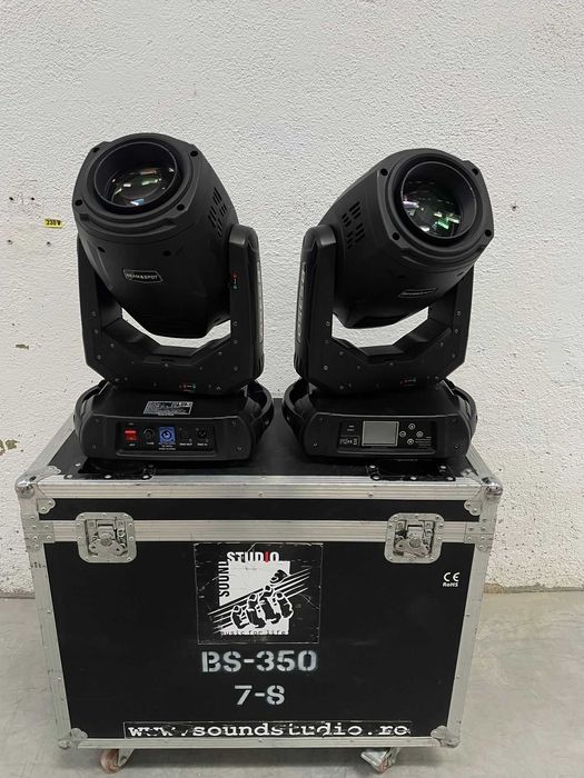 Moving Head Beam Spot 17R BS-350 – pachet 8 bucăți