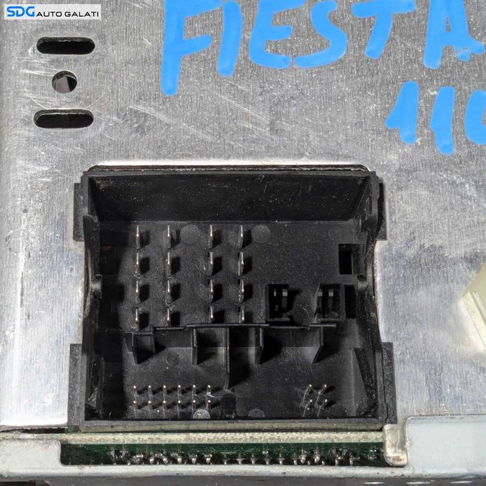 Unitate Radio CD Player Single CD 6000CD Single CD KW2000 Ford Fiesta 5 MK5 2002 - 2008 Cod 6S61-18C815-AJ [LR3677]