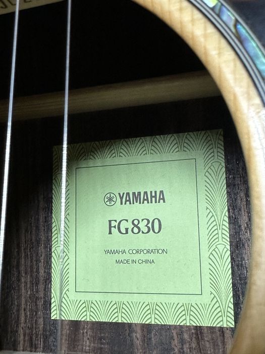 Гитара, Yamaha FG830