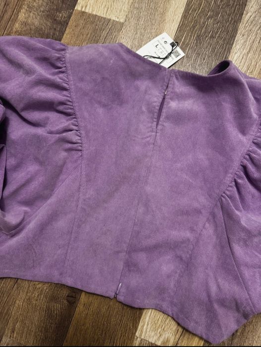 Bluza maneca bufanta Zara