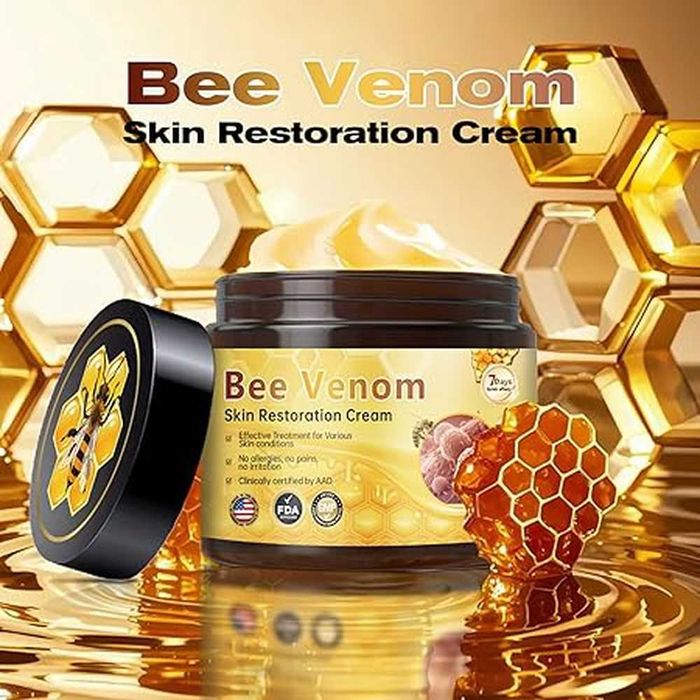 Bee venom крем за лице с пчелна отрова за бенки , папиломи