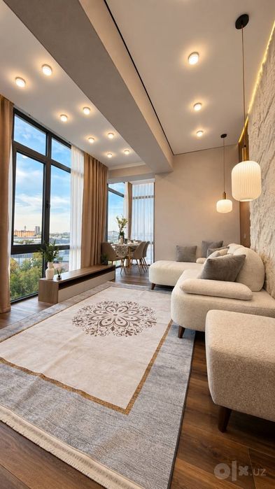 Продажа 3 комнатной 73кв² в ЖК УзБум,Фаргона Йули,Рисовый,Альфраганус