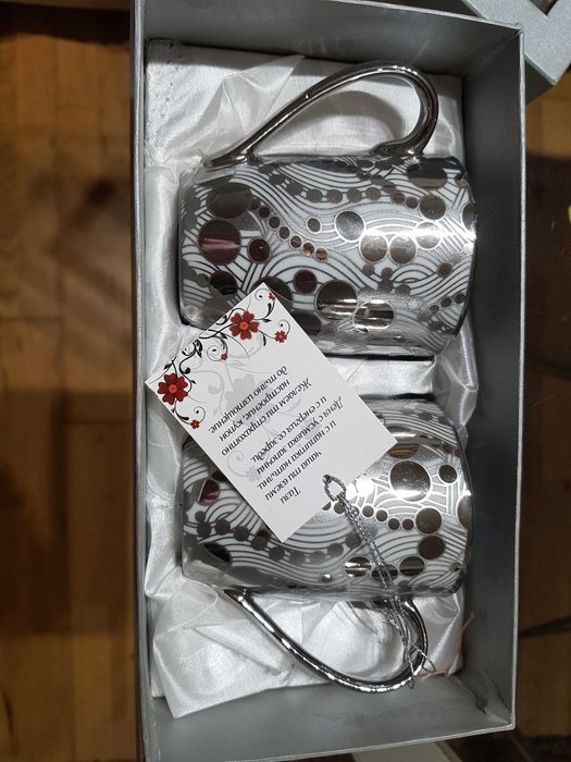 Комплект керамични чаши