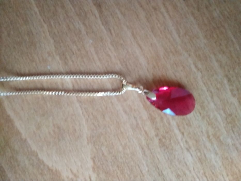 Ръчно изработено колие Maiocci с кристал