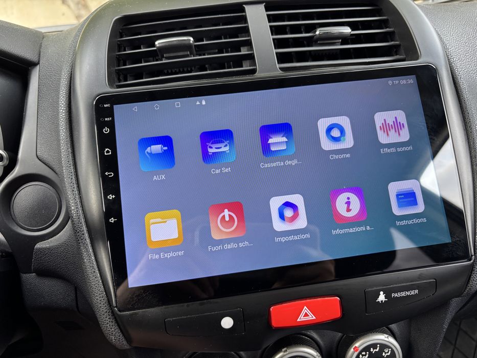 Mitsubishi ASX навигация и конзола