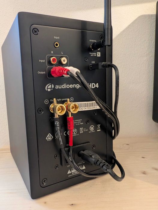 set boxe Audioengine HD4 wireless + subwoofer S8
