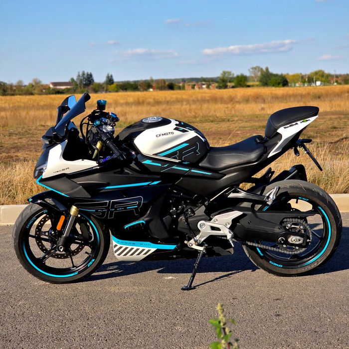 CFMOTO 450SR - Motocicletă sport A2, Întreținută obsesiv + Multe Extrase!