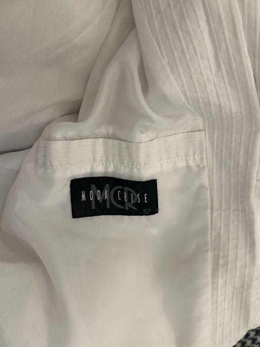 Белый пиджак блейзер