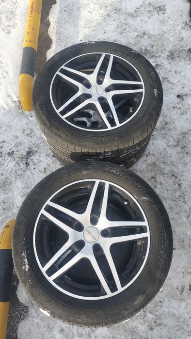 Титановые диски с резиной